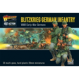 Blitzkrieg German infantry plastic boxed set