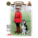 ICM 16008 Officier police montée canadienne + chien