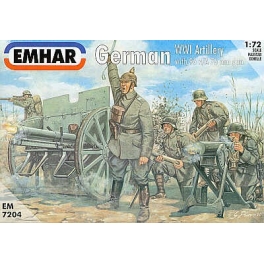 emhar 7204 Artillerie allemande 14/18
