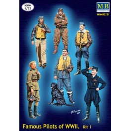 MB 3201 Famous pilots of WWII Kit 1