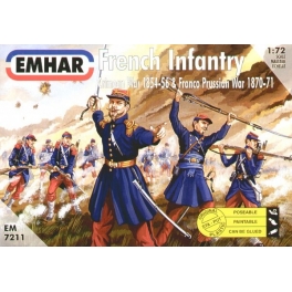 emhar 7211 infanterie francaise 1854/1870