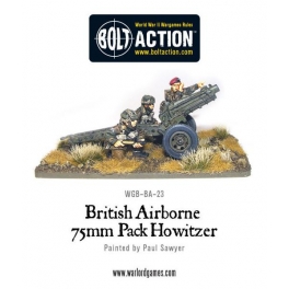 British Airborne 75mm Pack Howitzer & Crew