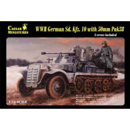 caesar H72009 sdkfz10+pak38 allemand 39/45.