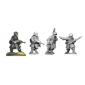 Artizan Designs SWW022 German NCOs and LMG in Greatcoats